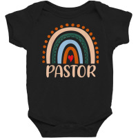 Pastor Rainbow Appreciation Day Hello Back To School T Shirt Baby Bodysuit | Artistshot