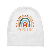 Pastor Rainbow Appreciation Day Hello Back To School T Shirt Baby Beanies | Artistshot