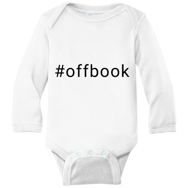 Off Book Long Sleeve Baby Bodysuit by cm-arts | Artistshot