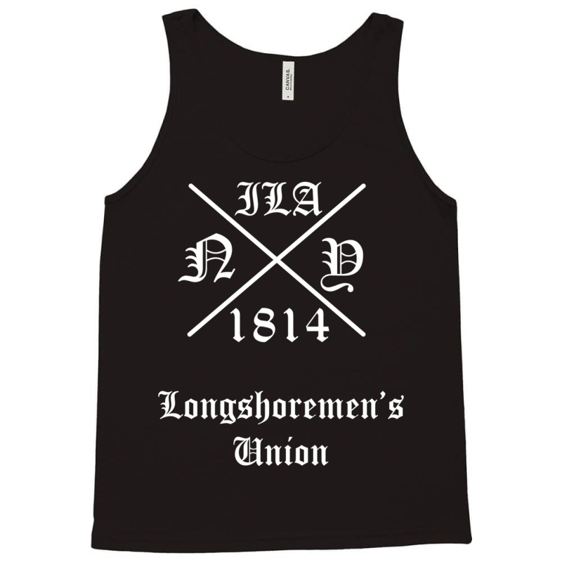 Longshoremen's Union 1814 New York Longshoreman Pullover Hoodie Tank Top | Artistshot