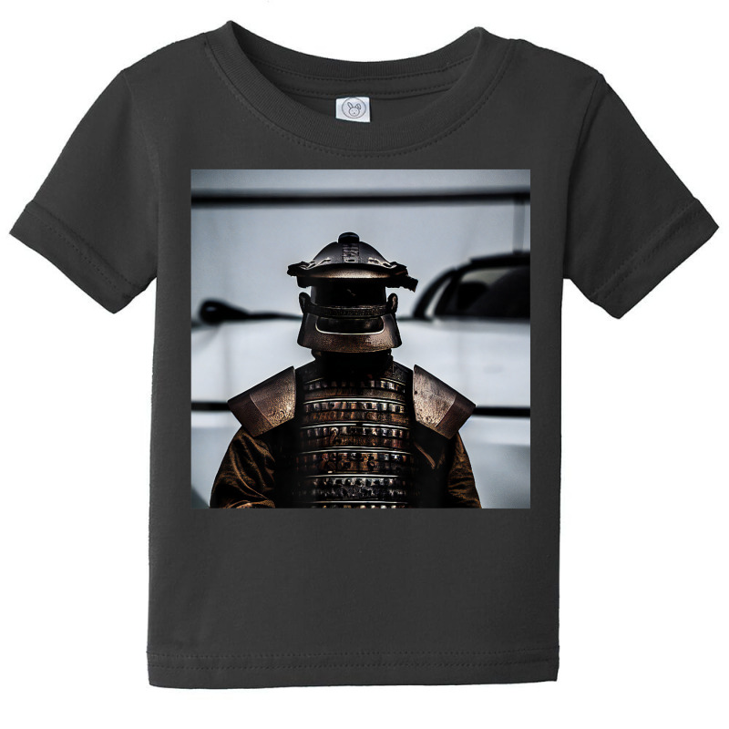 Japanese Samurai In Steel Armour Photo Art Print Baby Tee by Swiss | Artistshot