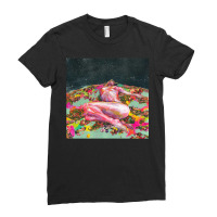 Woman In A Meadow, Artistic Nude Women, Woman In A Meadow Painting, Wo Ladies Fitted T-shirt | Artistshot