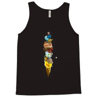 Women's Solar System Cone Black, Solar System Fun Science, Mother Eart Tank Top | Artistshot