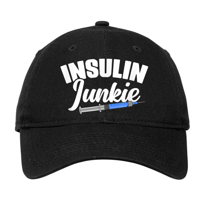 Insulin Diabetes Warrior Support Diabetic Diabetes Awareness Adjustable Cap by Swiss | Artistshot