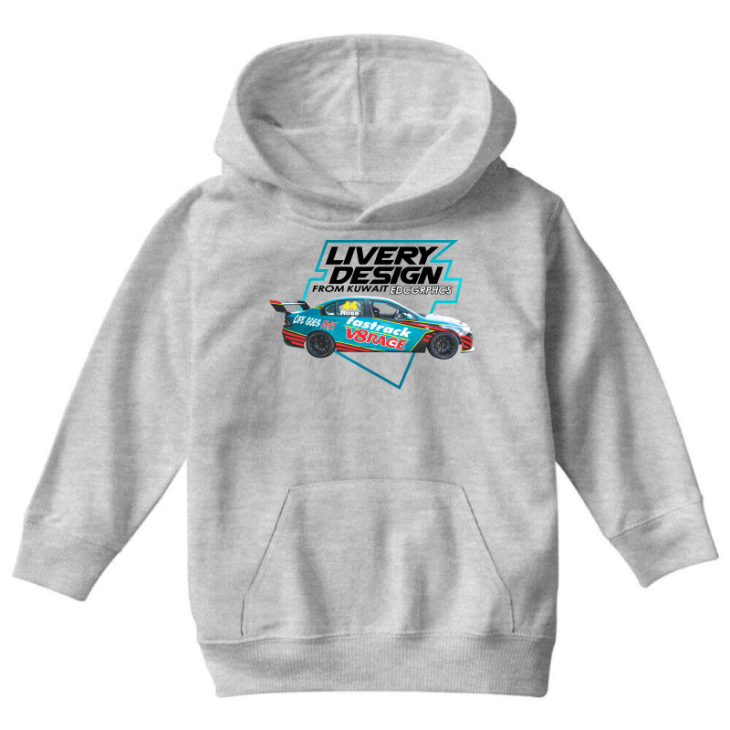 Liverky Design Youth Hoodie by alqamar | Artistshot