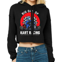 Kart Racing Go Kart Racer Gokart Racetrack Race Cropped Hoodie | Artistshot