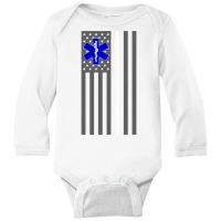 Ems Emt Emergency Medical Service First Responder Sweatshirt Long Sleeve Baby Bodysuit | Artistshot