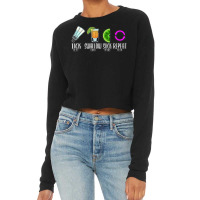 Lick Swallow Suck Repeat Tequila Cinco De Mayo T Shirt Cropped Sweater | Artistshot