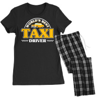 Taxicab Driver Cab Taxi Driving T Shirt Women's Pajamas Set | Artistshot