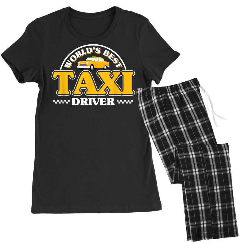 Taxicab Driver Cab Taxi Driving T Shirt Women's Pajamas Set by cm-arts | Artistshot