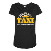 Taxicab Driver Cab Taxi Driving T Shirt Maternity Scoop Neck T-shirt | Artistshot