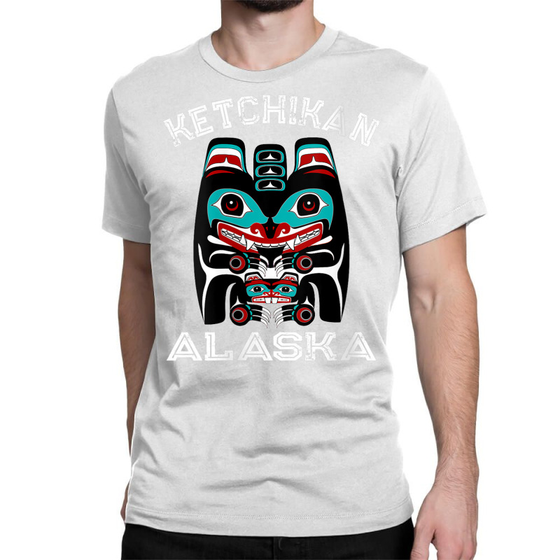 Womens Indigenous Ketchikan Alaska Native American Art Indian Bear V N Classic T-shirt by cm-arts | Artistshot