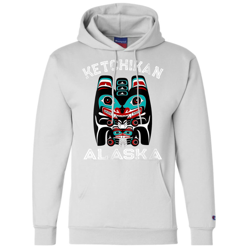 Womens Indigenous Ketchikan Alaska Native American Art Indian Bear V N Champion Hoodie by cm-arts | Artistshot