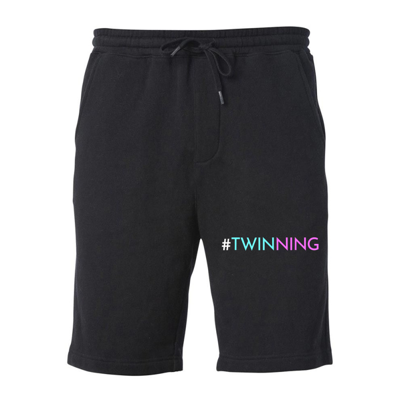 Twinning   Funny Twins Matching Fraternal Or Identical T Shirt Fleece Short | Artistshot