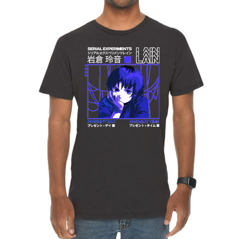 Serial Experiments Lain Darker Classic Vintage T-Shirt by cm-arts | Artistshot