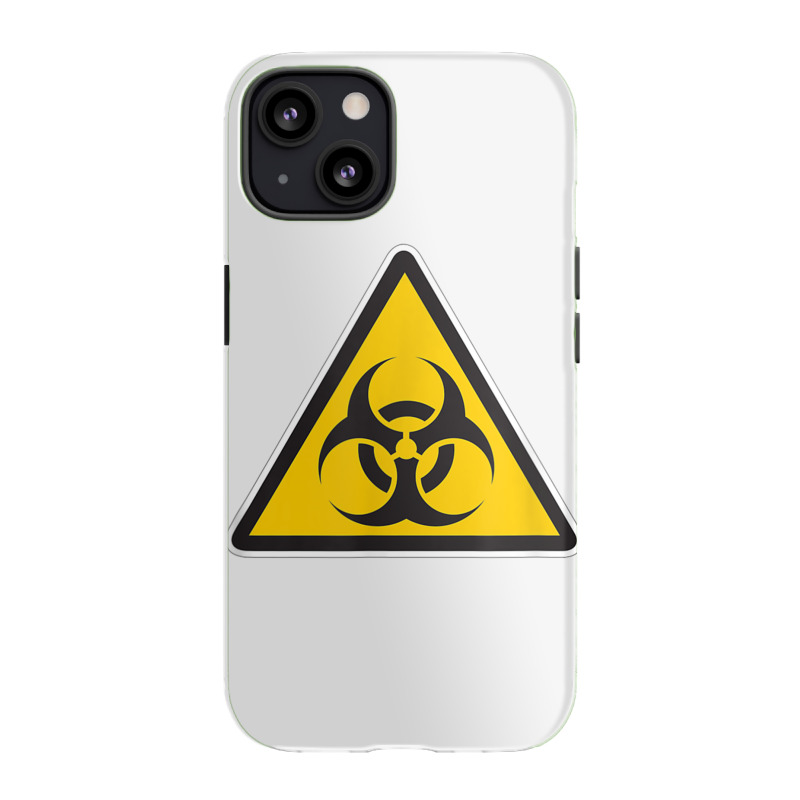 Yellow Biohazard Warning Sign Zombie Infected T Shirt Iphone 13 Case | Artistshot