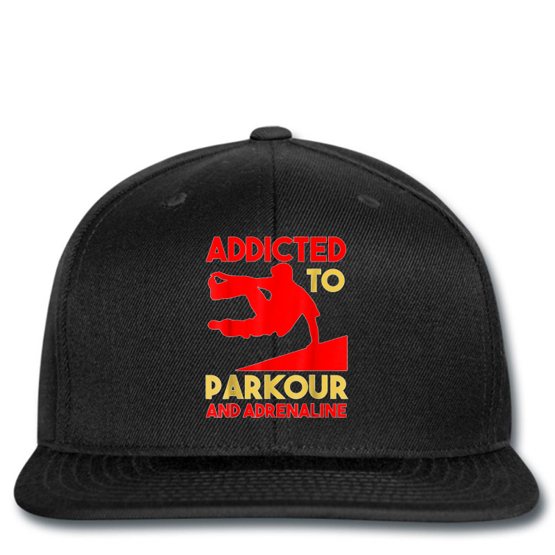 Parkour Adrenaline Addicted Free Running Training Traceurs T Shirt Printed hat by JillMarie | Artistshot