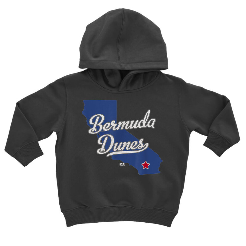 Bermuda Dunes California Ca Map Toddler Hoodie | Artistshot