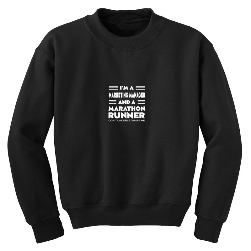 Humor Marketing Officer Sports Sayings Youth Sweatshirt by Fly | Artistshot