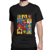 Masters Of The Universe, Character Heads, Classic T-shirt | Artistshot