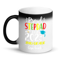 Funny Proud Stepdad Of A Class Of 2023 2nd Grade Graduate Magic Mug | Artistshot