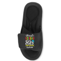 Funny Proud Stepdad Of A Class Of 2023 2nd Grade Graduate Slide Sandal | Artistshot