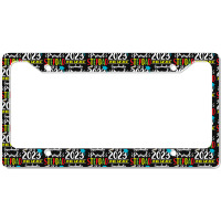 Funny Proud Stepdad Of A Class Of 2023 2nd Grade Graduate License Plate Frame | Artistshot