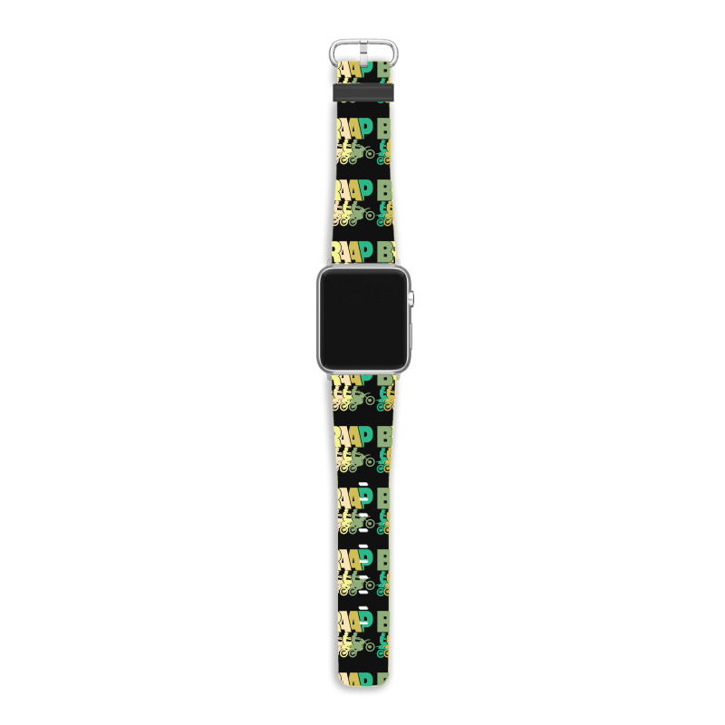 Custom Dirt Biking Motocross Supercross Supercross Apple Watch Band By  Noranajas - Artistshot