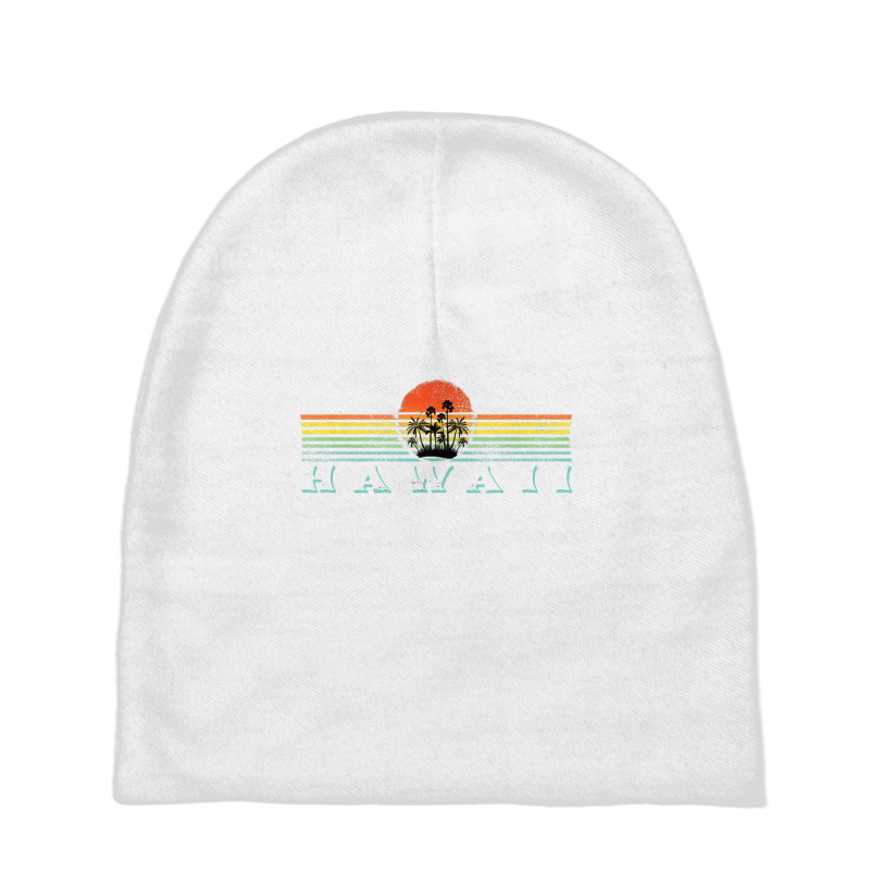 70er 80er Hawaiian Island Palm Beach  Great Hawaii Baby Beanies by IrisritenourQ | Artistshot