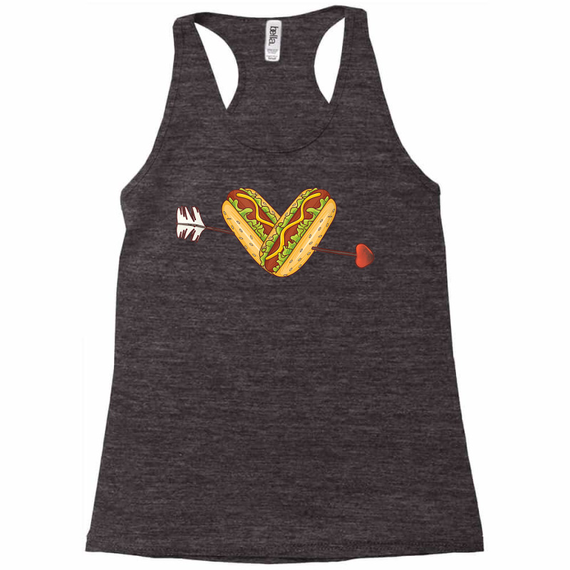 I Love Weiners Hotdogs Arrow Frankfurter Frank Sausage Bun T Shirt Racerback Tank by cm-arts | Artistshot