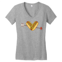 I Love Weiners Hotdogs Arrow Frankfurter Frank Sausage Bun T Shirt Women's V-neck T-shirt | Artistshot