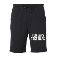 Run Laps Take Naps Tank Top Fleece Short | Artistshot