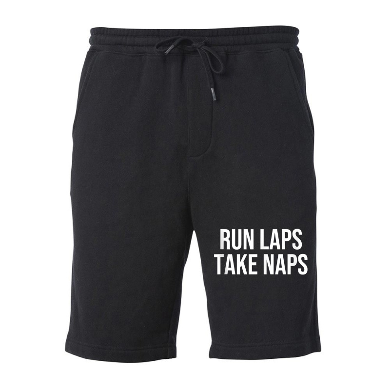 Run Laps Take Naps Tank Top Fleece Short | Artistshot