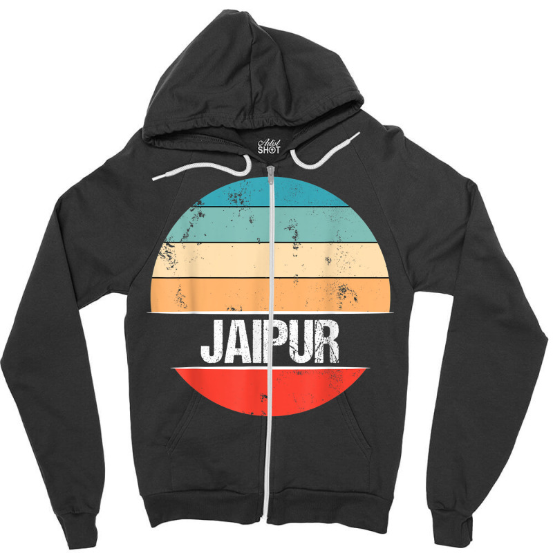 Jaipur India City Trip Zipper Hoodie | Artistshot