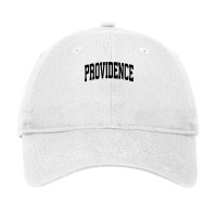 Providence Rhode Island Ri Vintage Athletic Sports Black Des Pullover Adjustable Cap | Artistshot