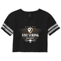 Five String Society For 5 String Bass Guitar Players Pullover Scorecard Crop Tee | Artistshot