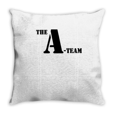 The A Team Stencil Tshirt Throw Pillow Designed By Mdk Art