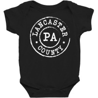 Lancaster County Pa Shirt Pennsylvania T Shirt Baby Bodysuit | Artistshot