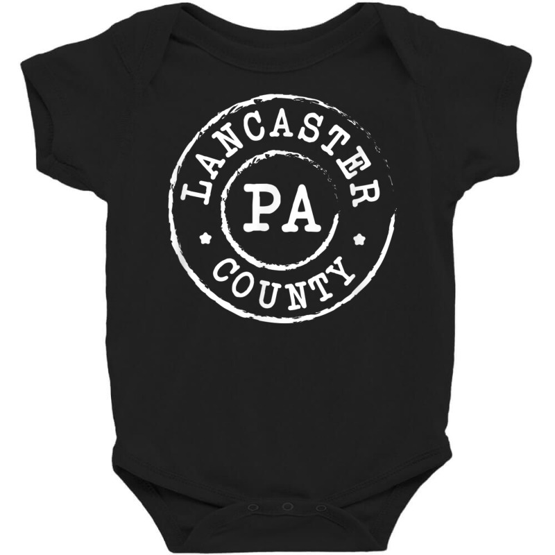 Lancaster County Pa Shirt Pennsylvania T Shirt Baby Bodysuit | Artistshot