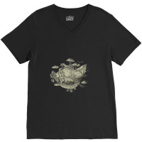 Fantastic Flying Machine 66, Hippie V-neck Tee | Artistshot