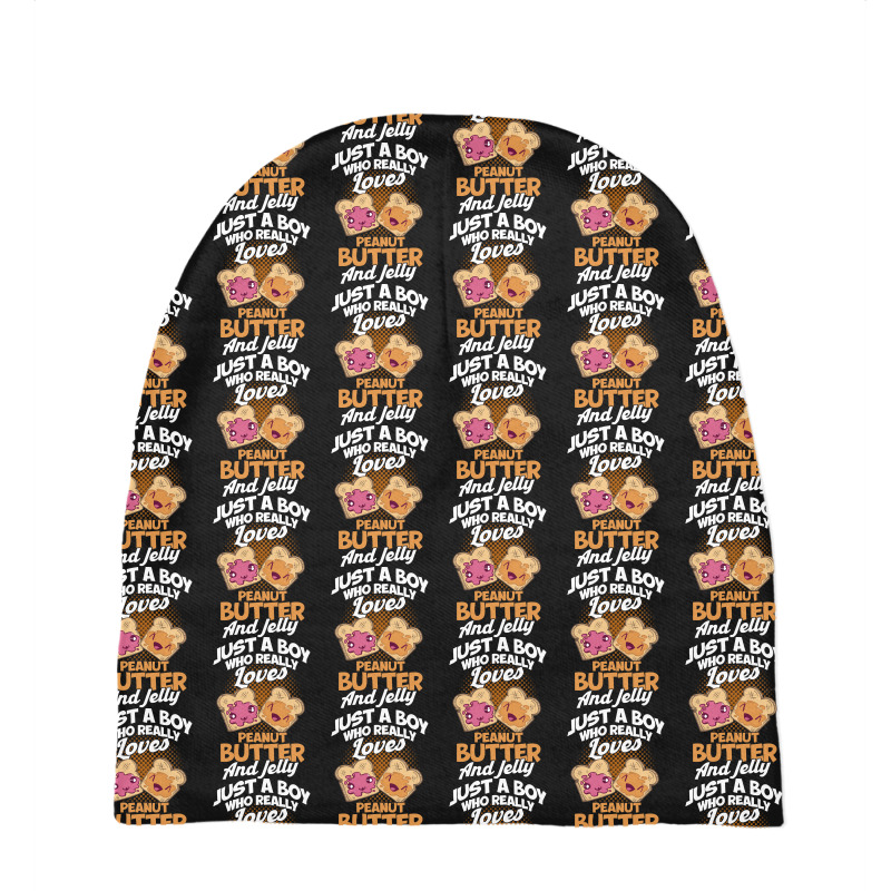 Peanut Butter T  Shirt A Boy Who Loves Peanut Butter And Jelly Peanut Baby Beanies | Artistshot