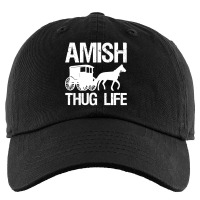 Amish Thug With Horse & Buggy Gangster Kids Cap | Artistshot