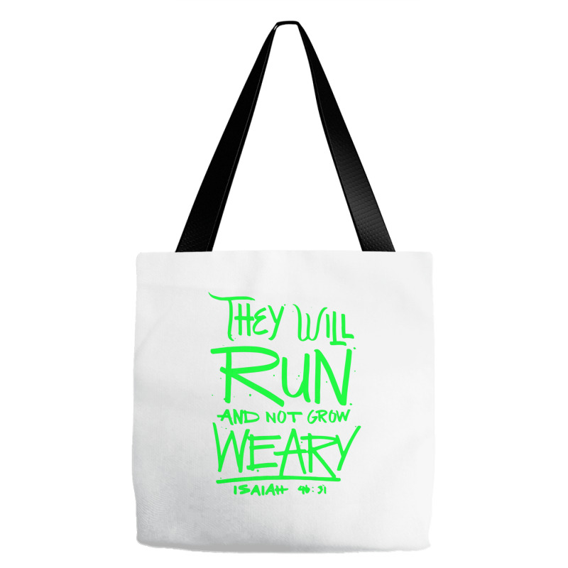 They Will Run And Not Grow Weary Isaiah 4631 Christian Premium T Shirt Tote Bags | Artistshot