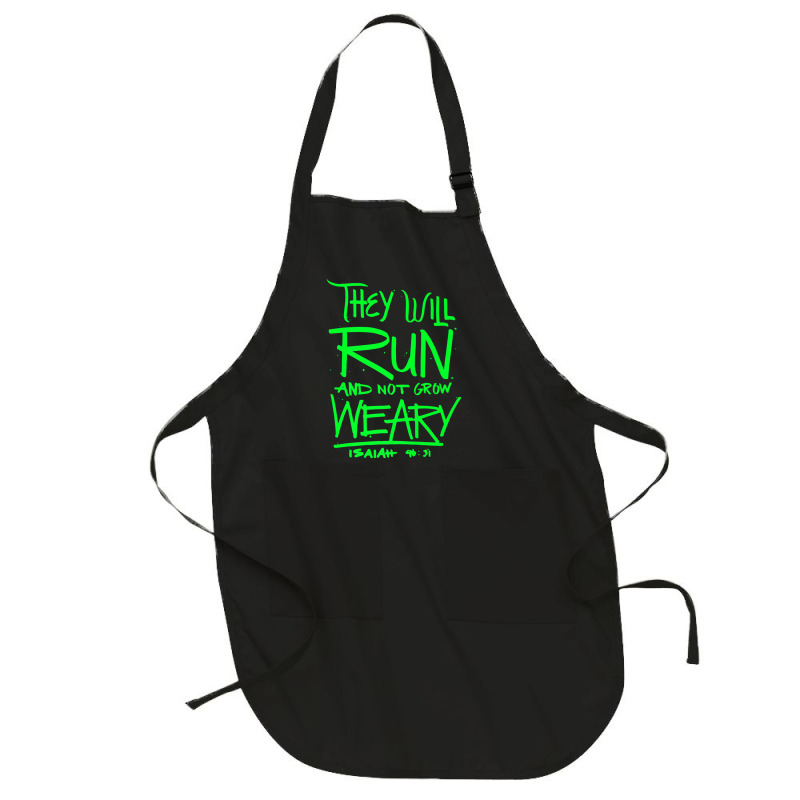 They Will Run And Not Grow Weary Isaiah 4631 Christian Premium T Shirt Full-length Apron | Artistshot