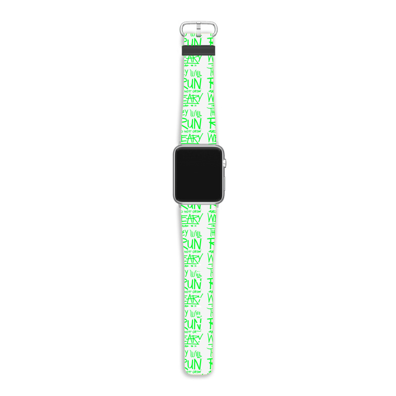 They Will Run And Not Grow Weary Isaiah 4631 Christian Premium T Shirt Apple Watch Band | Artistshot