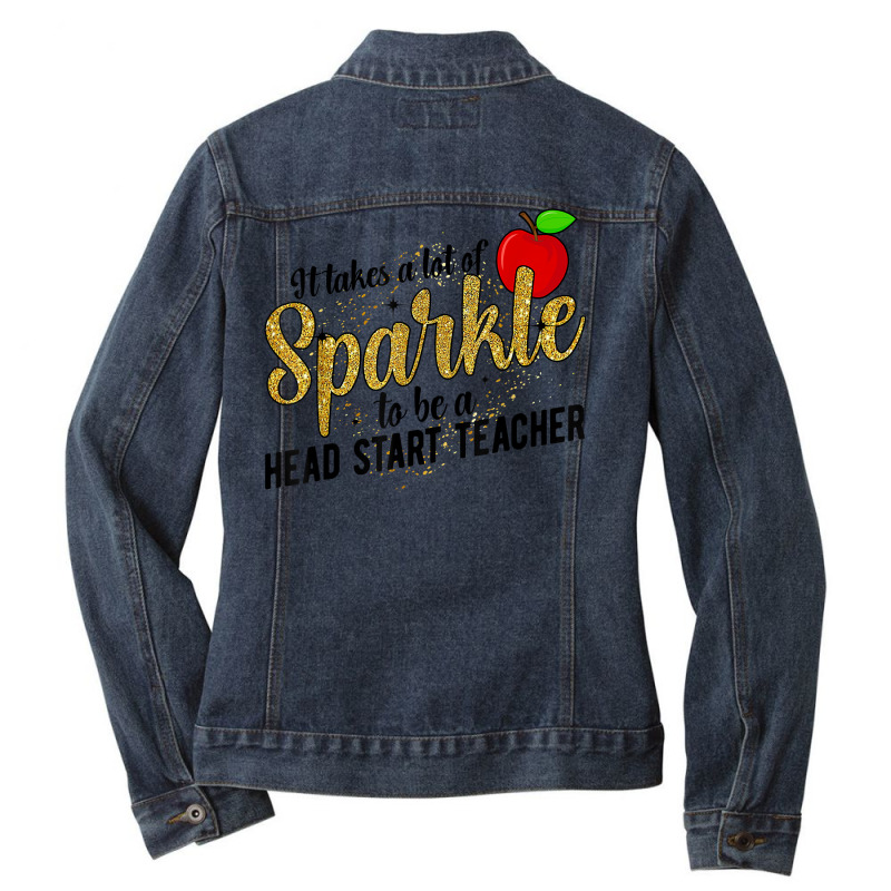 Head Start Teacher Early Head Start Teachers T Shirt Ladies Denim Jacket by cm-arts | Artistshot