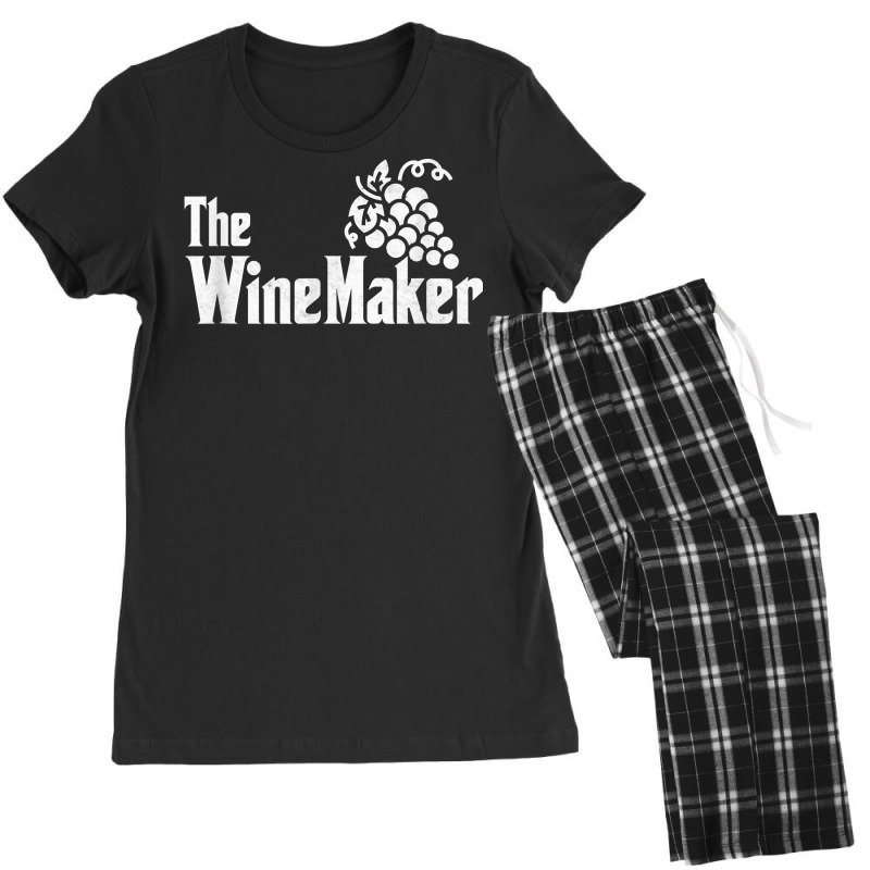 The Wine Maker Vinyard Winery Wine Making Grapes Winemaker T Shirt Women's Pajamas Set | Artistshot