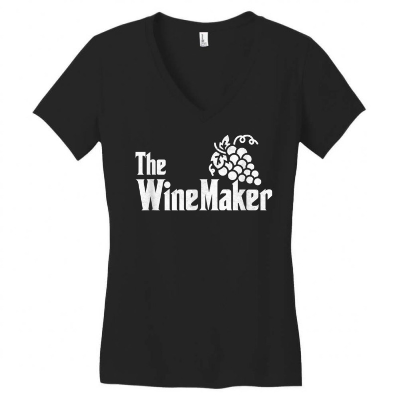 The Wine Maker Vinyard Winery Wine Making Grapes Winemaker T Shirt Women's V-neck T-shirt | Artistshot