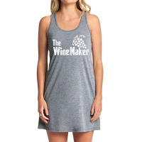 The Wine Maker Vinyard Winery Wine Making Grapes Winemaker T Shirt Tank Dress | Artistshot