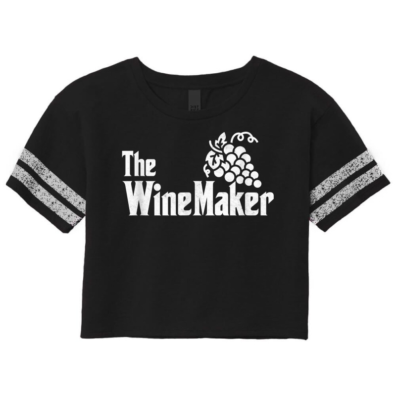 The Wine Maker Vinyard Winery Wine Making Grapes Winemaker T Shirt Scorecard Crop Tee | Artistshot